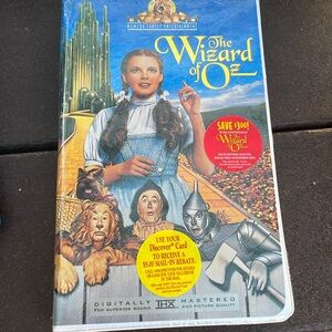 Wizard of Oz vhs